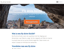 Tablet Screenshot of flydrivesicilie.nl